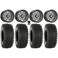 thumbnail image 1 of Sedona Rift 14" Wheels Grey 30" XC450 Tires Sportsman RZR Ranger, 1 of 4