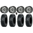 thumbnail image 1 of Sedona Rift 14" Wheels Grey 32" MT911 Tires Kawasaki Mule Pro FXT, 1 of 4