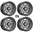 thumbnail image 1 of Sedona Rift 15x6 UTV Wheels Grey Can-Am Maverick X3 / Honda Pioneer 1000, 1 of 3