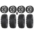 thumbnail image 1 of Sedona Rift 15x6 Wheels Black 35" Roctane T4 Tires Polaris RZR XP 1000 / PRO XP / Ranger XP 900/1000, 1 of 4