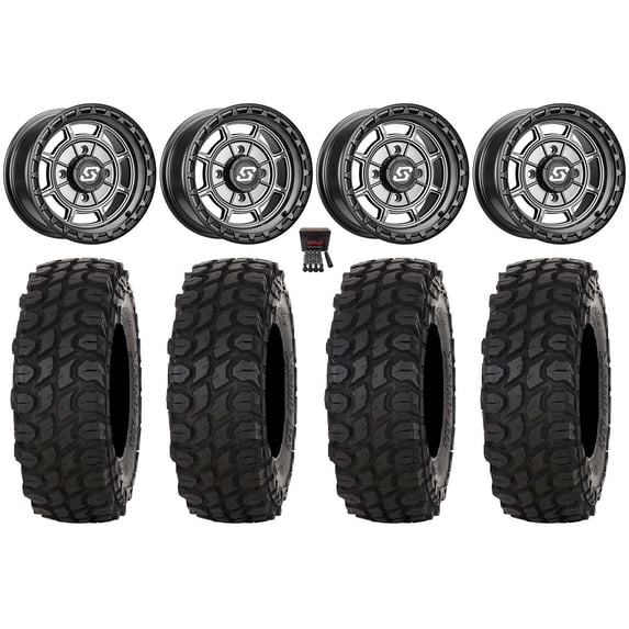 Sedona Rift 15x6 Wheels Grey 32