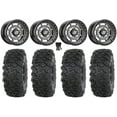 thumbnail image 1 of Sedona Rift 15x6 Wheels Grey 35" Roctane T4 Tires Can-Am Commander Maverick Renegade Outlander Defender, 1 of 4