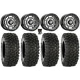 thumbnail image 1 of Sedona Rift 15x6 Wheels Grey 35" XC450 Tires Can-Am Maverick X3 / Honda Pioneer 1000 / Talon, 1 of 4