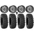 thumbnail image 1 of Sedona Rift 15x6 Wheels Grey 35" XTR370 Tires Sportsman RZR Ranger, 1 of 4