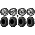 thumbnail image 1 of Sedona Rift 15x6 Wheels Grey 37" MotoRavage XL Tires Sportsman RZR Ranger, 1 of 4