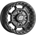 thumbnail image 1 of Sedona Rift 15x7 ATV/UTV Wheel - Satin Black 4/156 +10mm [A22B-57056+10S], 1 of 3