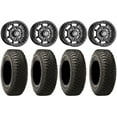 thumbnail image 1 of Sedona Rift 15x7 Wheels Black 32" BFG KM3 Tires Kawasaki Mule Pro FXT, 1 of 4