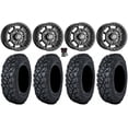 thumbnail image 1 of Sedona Rift 15x7 Wheels Black 32" Klever X/T Tires Can-Am Commander Maverick Renegade Outlander Defender, 1 of 4