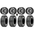 thumbnail image 1 of Sedona Rift 15x7 Wheels Black 32" Roxxzilla Tires Sportsman RZR Ranger, 1 of 4