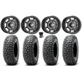 thumbnail image 1 of Sedona Rift 15x7 Wheels Black 37" RocScraper Tires Kawasaki Mule Pro FXT, 1 of 4