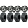 thumbnail image 1 of Sedona Rift 15x7 Wheels Grey 30" Terra Hook Tires Sportsman RZR Ranger, 1 of 4