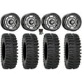 thumbnail image 1 of Sedona Rift 15x7 Wheels Grey 30" XT400 Tires Can-Am Commander Maverick Renegade Outlander Defender, 1 of 4