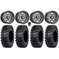 thumbnail image 1 of Sedona Rift 15x7 Wheels Grey 32" MT911 Tires Polaris RZR XP 1000 / PRO XP / Ranger XP 900/1000, 1 of 4