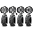 thumbnail image 1 of Sedona Rift 15x7 Wheels Grey 32" RocScraper Tires Polaris RZR XP 1000 / PRO XP / Ranger XP 900/1000, 1 of 4