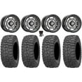 thumbnail image 1 of Sedona Rift 15x7 Wheels Grey 32" Rock-A-Billy Tires Sportsman RZR Ranger, 1 of 4