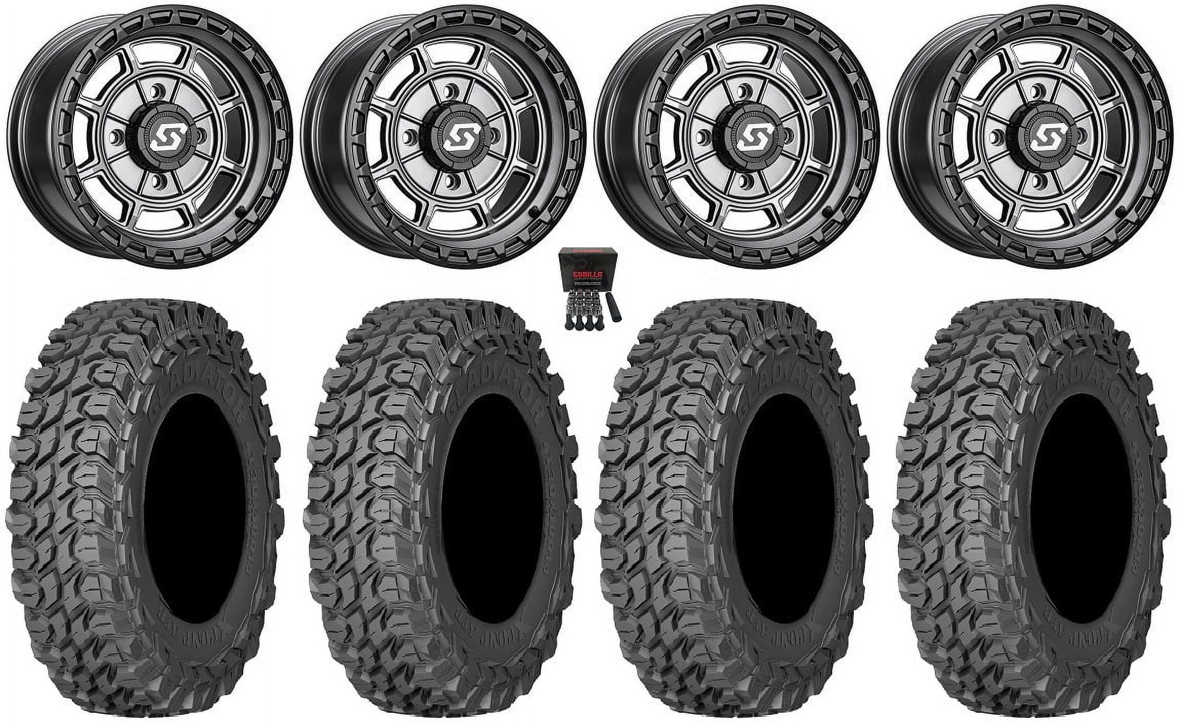 Rift Performance Rift Racing Wheels Sedona Rift 15x7 Wheels Grey 32