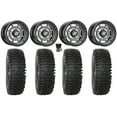 thumbnail image 1 of Sedona Rift 15x7 Wheels Grey 37" RC500S Sticky Tires Sportsman RZR Ranger, 1 of 4