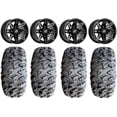 thumbnail image 1 of Sedona Rukus 14" Black Wheels 27" MotoClaw Tires Sportsman RZR Ranger, 1 of 4