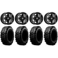 thumbnail image 1 of Sedona Rukus 14" Black Wheels 28" Carnivore Tires Sportsman RZR Ranger, 1 of 4