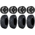 thumbnail image 1 of Sedona Rukus 14" Black Wheels 28" Klever X/T Tires Can-Am Commander Maverick Renegade Outlander Defender, 1 of 4