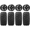 thumbnail image 1 of Sedona Rukus 14" Black Wheels 28" Reptile Tires Sportsman 550 850 1000, 1 of 4