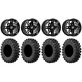 thumbnail image 1 of Sedona Rukus 14" Black Wheels 30" MotoRavage XL Tires Sportsman 550 850 1000, 1 of 4