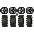 thumbnail image 1 of Sedona Rukus 14" Black Wheels 30" Outlaw M/T Tires Kawasaki Mule Pro FXT, 1 of 4