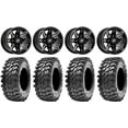 thumbnail image 1 of Sedona Rukus 14" Black Wheels 30" Rampage Tires Kawasaki Mule Pro FXT, 1 of 4