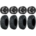 thumbnail image 1 of Sedona Rukus 14" Black Wheels 32" Klever X/T Tires Sportsman RZR Ranger, 1 of 4