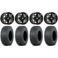 thumbnail image 1 of Sedona Rukus 14" Wheels Black +30mm 27" Terra Hook Tires Sportsman 550 850 1000, 1 of 4