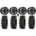 thumbnail image 1 of Sedona Rukus 14" Wheels Black +30mm 30" ACP Tires Sportsman 550 850 1000, 1 of 4