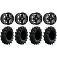 thumbnail image 1 of Sedona Rukus 14" Wheels Black +30mm 30" Intimidator Tires Kawasaki Mule Pro FXT, 1 of 4