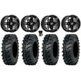 thumbnail image 1 of Sedona Rukus 14" Wheels Black +30mm 30" MT911 Tires Polaris RZR XP 1000 / PRO XP / Ranger XP 900/1000, 1 of 4