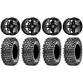 thumbnail image 1 of Sedona Rukus 14" Wheels Black +30mm 32" Roxxzilla Tires Polaris RZR XP 1000 / PRO XP / Ranger XP 900/1000, 1 of 4