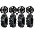 thumbnail image 1 of Sedona Rukus 14" Wheels Black 32" MT911 Tires Kawasaki Mule Pro FXT, 1 of 4