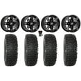 thumbnail image 1 of Sedona Rukus 14" Wheels Black 32" RC500 Tires Sportsman RZR Ranger, 1 of 4