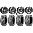 thumbnail image 1 of Sedona Sano Bdlk 14" Wheels Bk +30mm 27" Ceros Tires Polaris RZR XP 1000 / PRO XP / Ranger XP 900/1000, 1 of 5