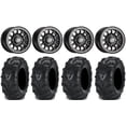 thumbnail image 1 of Sedona Sano Bdlk 14" Wheels Bk +30mm 27" Mud Lite II Tires Can-Am Commander Maverick Renegade Outlander Defender, 1 of 4