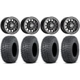 thumbnail image 1 of Sedona Sano Bdlk 14" Wheels Bk +30mm 28" Terra Hook Tires Sportsman 5508501000, 1 of 4