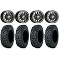 thumbnail image 1 of Sedona Sano Bdlk 14" Wheels Bk +30mm 30" Klever X/T Tires Polaris RZR XP 1000 / PRO XP / Ranger XP 900/1000, 1 of 4