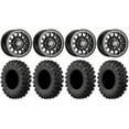 thumbnail image 1 of Sedona Sano Bdlk 14" Wheels Bk +30mm 30" MotoRavage XL Tires Polaris RZR XP 1000 / PRO XP / Ranger XP 900/1000, 1 of 4