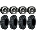 thumbnail image 1 of Sedona Sano Bdlk 14" Wheels Bk +30mm 32" Klever X/T Tires Can-Am Maverick X3 / Honda Pioneer 1000 / Talon, 1 of 4