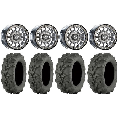 Sedona Sano Bdlk 14" Wheels Ct +30mm 27" Mud Lite XTR Tires Sportsman 5508501000