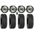 thumbnail image 1 of Sedona Sano Bdlk 15" Wheels Ct 33" XT400 Tires Polaris RZR Turbo R & Pro R Ranger 1500 Xpedition, 1 of 4