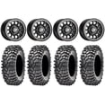 thumbnail image 1 of Sedona Sano Bdlk 15x6 Wheels Bk 32" Roxxzilla 396 Tires Kawasaki Mule Pro FXT, 1 of 4