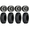thumbnail image 1 of Sedona Sano Bdlk 15x6 Wheels Bk 33" Coyote Tires Kawasaki Mule Pro FXT, 1 of 4