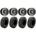 thumbnail image 1 of Sedona Sano Bdlk 15x6 Wheels Bk 33" Crawler XR Tires Can-Am Commander Maverick Renegade Outlander Defender, 1 of 4