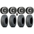 thumbnail image 1 of Sedona Sano Bdlk 15x6 Wheels Bk 33" Daemon Tires Can-Am Maverick X3 / Honda Pioneer 1000 / Talon, 1 of 4