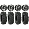 thumbnail image 1 of Sedona Sano Bdlk 15x6 Wheels Bk 35" XTR370 Tires Sportsman RZR Ranger, 1 of 4