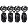 thumbnail image 1 of Sedona Sano Bdlk 15x7 Wheels Bk 30" Intersect Tires Sportsman RZR Ranger, 1 of 4